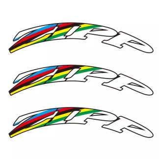 ZIPP firecrest Champion Rainbow Wheel Sticker for Road Bike Bicycle Cycling Decals