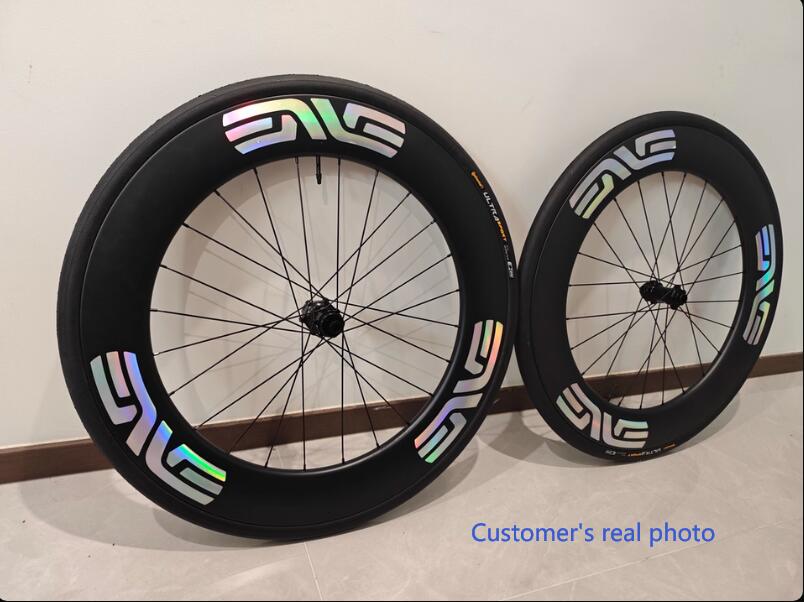 ENVE SES Wheel Sticker, Laser Dazzle Rainbow color for Road Bike Bicycle Cycling Decals - Image 4