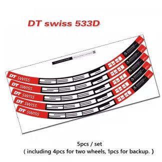 DT SWISS 533D Wheel Sticker for Mountain Bike Bicycle Cycling Decals