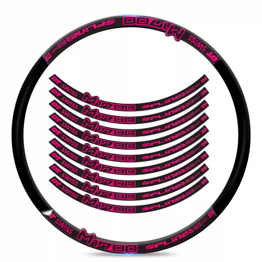 DT SWISS M1700 Wheel Sticker for 29inch rim Mountain Bike Cycling Decals - Image 4