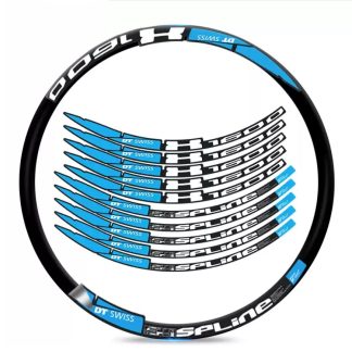 Two Wheel Sticker set for DT SWISS X1600 SPLINE Mountain Bike Rim Decals