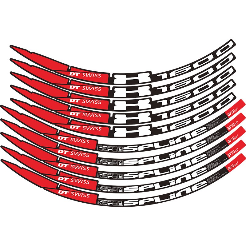 Two Wheel Sticker set for DT SWISS X1600 SPLINE Mountain Bike Rim Decals - Image 5