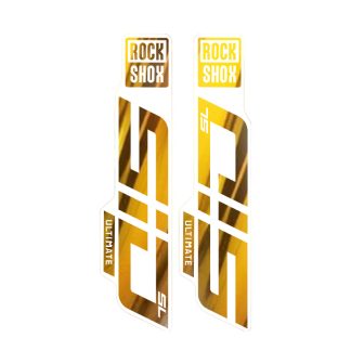 2024 ROCKSHOX SID SL Ult3P Fork Sticker for MTB Cycling Decals ( no bottom)