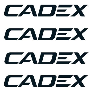 4pcs Sticker for CADEX Free Hub Bike Bicycle Cycling Decals with clear bottom