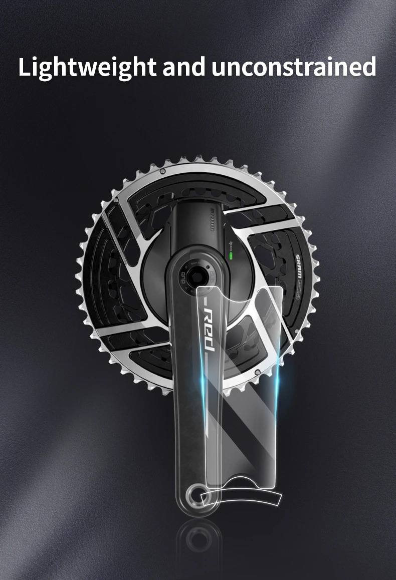 2024 RED Crank Protective Film Road Bike Special Anti-collision Bicycle Sticker - Image 10