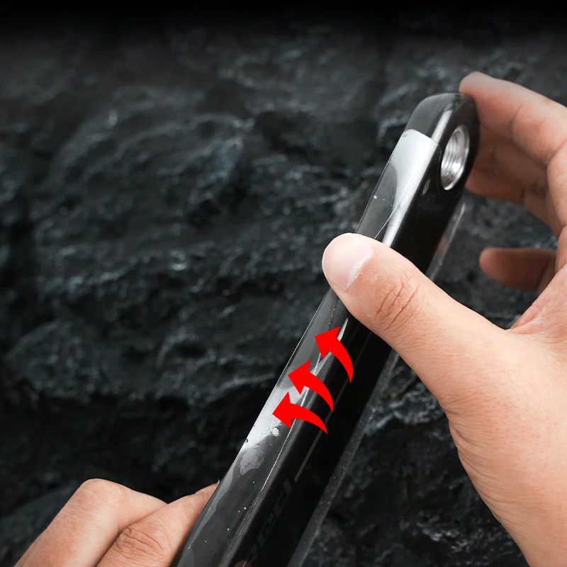2024 RED Crank Protective Film Road Bike Special Anti-collision Bicycle Sticker - Image 6