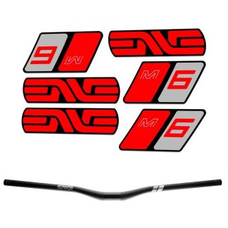 6pcs ENVE M6 Handlebar Sticker for MTB Mountain Bike Bicycle Decals