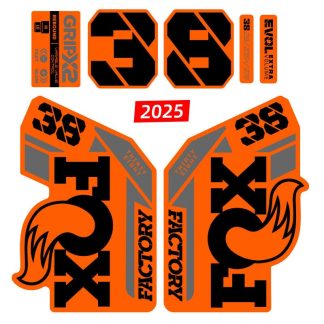 2025 FOX 38 factory Step-cast Fork Sticker for MTB Bike Bicycle Cycling Decals