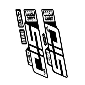 2025 SID SL Ultimate Fork Sticker for RockShox MTB Bike Bicycle Cycling Decals