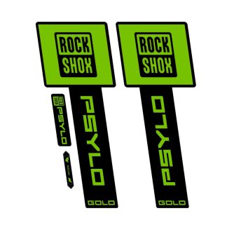 2025 Psylo Gold-RC Fork Sticker for RockShox MTB Bike Bicycle Decals