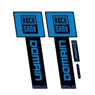 2025 Domain Gold-RC Fork Sticker for RockShox MTB Bike Bicycle Decals