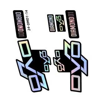 2024 DVO DIAMOND-D1 Fork Sticker for MTB Mountain Bike Bicycle Decals