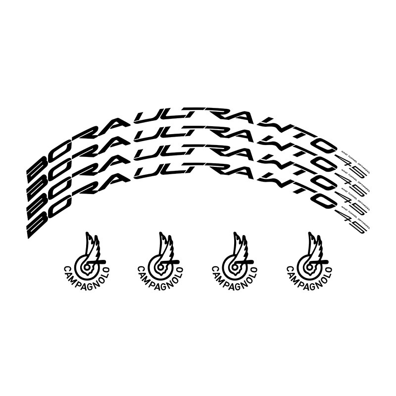 Wheel sticker for 2024 CP Bora ultra wto 45 Campagnolo Road Bike Bicycle Decals - Image 4