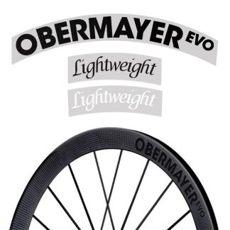 Wheel Sticker for LW lightweight Obermayer EVO Road Bike Bicycle Decals