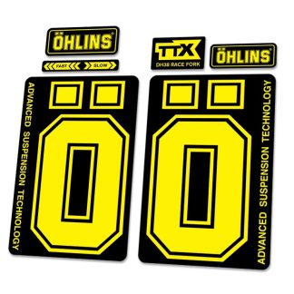 2021 Ohlins DH38 Fork Sticker MTB Mountain Bike Bicycle Cycling Decals