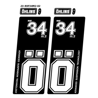 2024 Ohlins RXF34 M.2 Fork Sticker MTB Mountain Bike Bicycle Cycling Decals