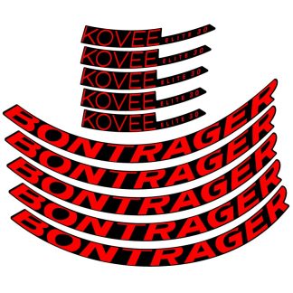 Two Wheel Sticker for Bontrager Kovee Elite 30 Mountain Bike MTB Cycling Decals