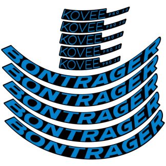 Two Wheel Sticker for Bontrager Kovee Pro 30 Mountain Bike MTB Cycling Decals