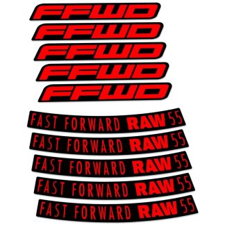 Wheel Sticker for 2025 FFWD FAST FORWARD RAW 33 / 44 /55 Road Bike Bicycle Cycling Decals