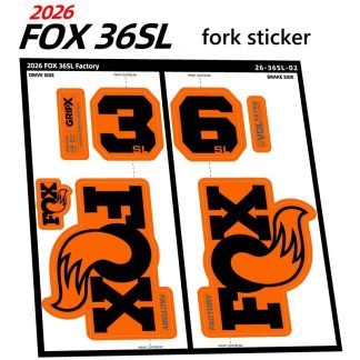 2026 FOX 36SL 36 SL Factory Fork Sticker for Mountain Bike Decals