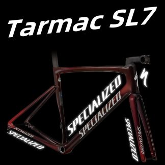 8pcs Tarmac SL7 Specialized Frame Sticker Road Bike Bicycle Decals