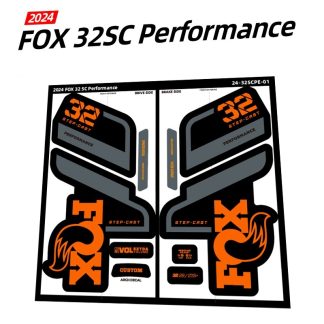 2024 FOX 32 SC Performance Fork Sticker for Mountain Bike Decals