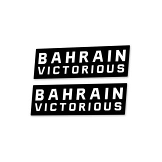 2pcs small Sticker for Bahrain Victorious Bicycle Bike Frame Hub Decals