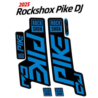 2025 RockShox PIKE DJ Fork Sticker for Mountain Bike Bicycle Decals