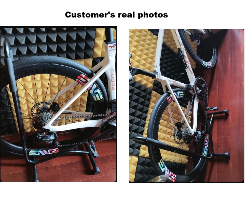 2025 Team Total Energies ENVE SES 2.3 / 3.4 / 4.5 /5.6/ 6.7, 40/50/60mm Wheel Sticker Road Bike Decals - Image 4