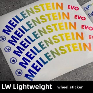 Wheel Sticker for LW Lightweight Meilenstein EVO Road Bike Bicycle Decals
