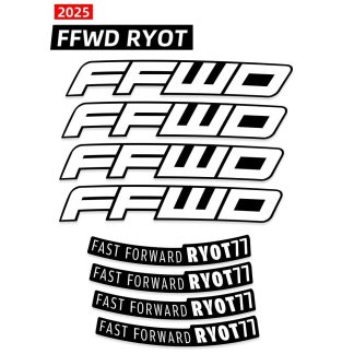 Wheel Sticker for 2025 FFWD RYOT 33/44/55/77 FAST FORWARD Road Bike Bicycle Decals