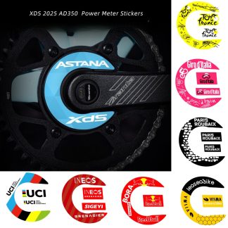 XDS 2025 AD350 Power Meter Sticker Bicycle Bike Cycling Decals