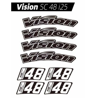 Two Wheel Sticker for VISION SC 48 i25 Road Bike Bicycle Cycling Decals