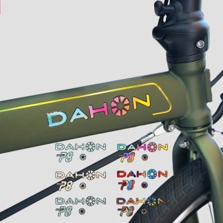 Frame Sticker for DAHON P8 Rim Brake Folding Bike Folder Bicycle Decals