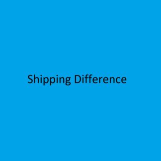 Shipping difference