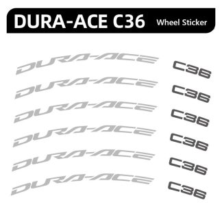 DURA-ACE C36 DA R9270 Wheel Sticker for Road Bike Bicycle Cycling Decals