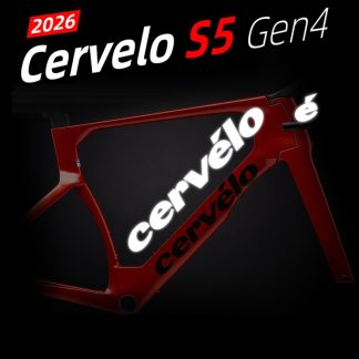 2026 Cervelo S5 Gen 4 Frame Sticker Road Bike Bicycle Decals 5pcs