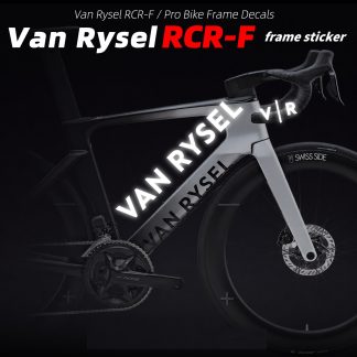 5pcs VAN RYSEL RCR-F Frame Sticker Road Bike Cycling Decals