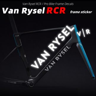 5pcs VAN RYSEL RCR Frame Sticker Road Bike Cycling Decals