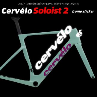 2027 Cervelo Soloist Gen 2 Frame Sticker Road Bike Bicycle Decals 5pcs