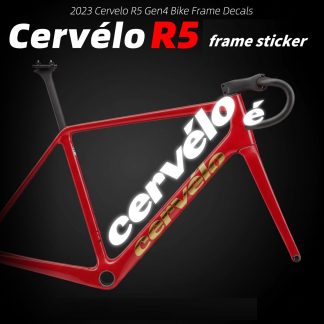 2023 Cervelo R5 Gen 4 Frame Sticker Road Bike Bicycle Decals 5pcs